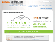 Tablet Screenshot of iphouse.com